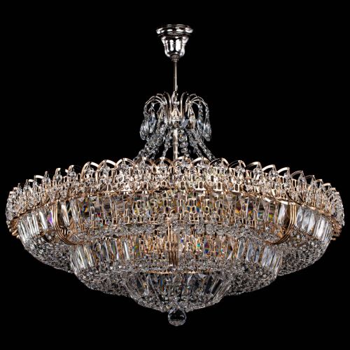 Люстра Двойное кольцо пластинка с подвесом (оптиконы) в Симферополе Гусь Хрустальный