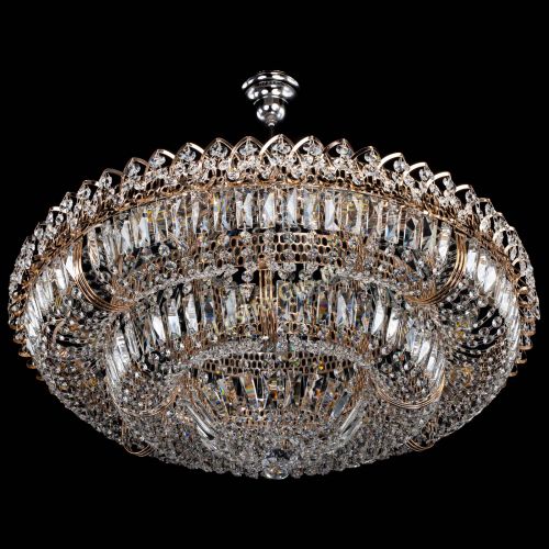 Люстра Двойное кольцо пластинка с подвесом (оптиконы) в Симферополе Гусь Хрустальный