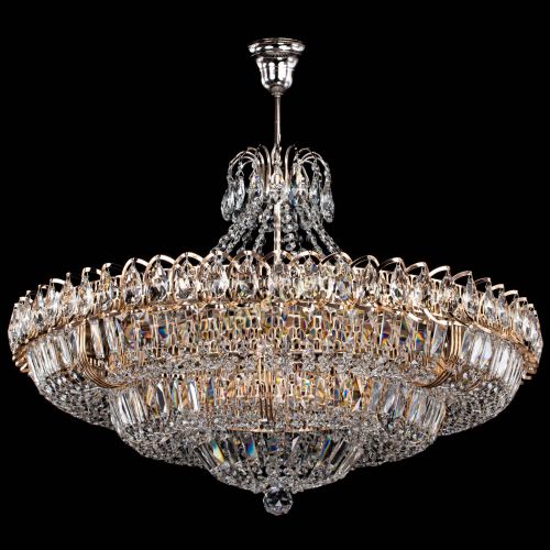 Люстра Двойное кольцо пластинка с подвесом в Симферополе Гусь Хрустальный