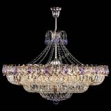 Люстра Двойное кольцо пластинка с подвесом Фиолетовая в Симферополе