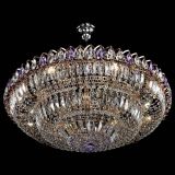 Люстра Двойное кольцо пластинка с подвесом Фиолетовая в Симферополе