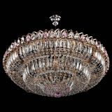 Люстра Двойное кольцо пластинка с подвесом Розовая в Симферополе