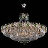 Люстра Двойное кольцо пластинка с подвесом Зеленая в Симферополе