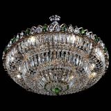 Люстра Двойное кольцо пластинка с подвесом Зеленая в Симферополе