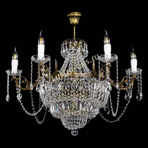 Люстра Элиза №11 под бронзу в Симферополе Гусь Хрустальный