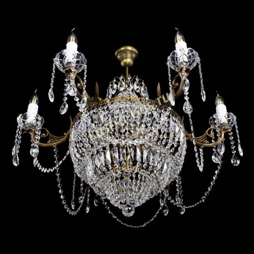 Люстра Элиза №11 под бронзу в Симферополе Гусь Хрустальный