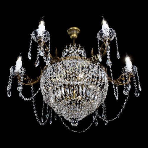 Люстра Элиза №11 под бронзу в Симферополе Гусь Хрустальный