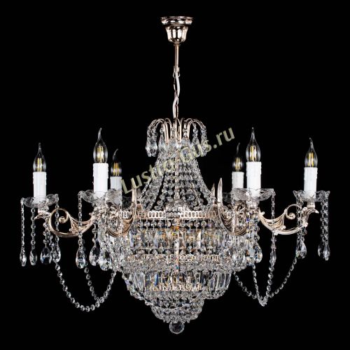 Люстра Элиза удлиненная в Симферополе Гусь Хрустальный