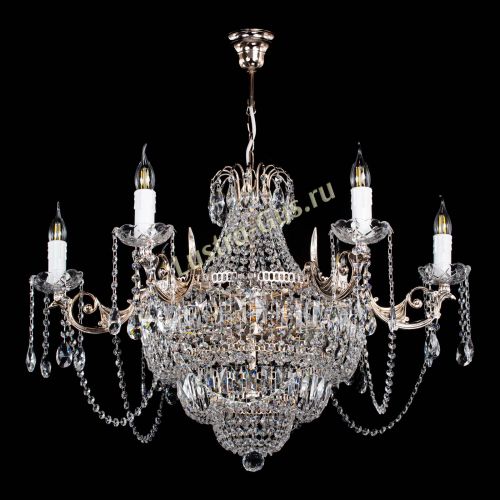 Люстра Элиза удлиненная в Симферополе Гусь Хрустальный