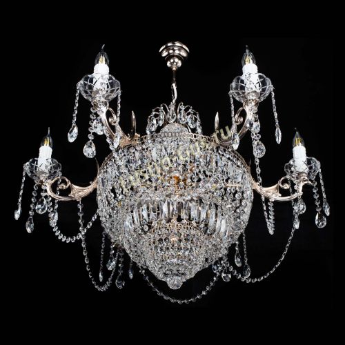 Люстра Элиза удлиненная в Симферополе Гусь Хрустальный