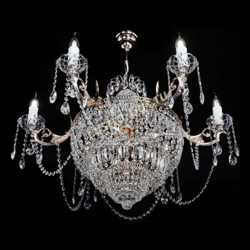 Люстра Элиза удлиненная в Симферополе Гусь Хрустальный