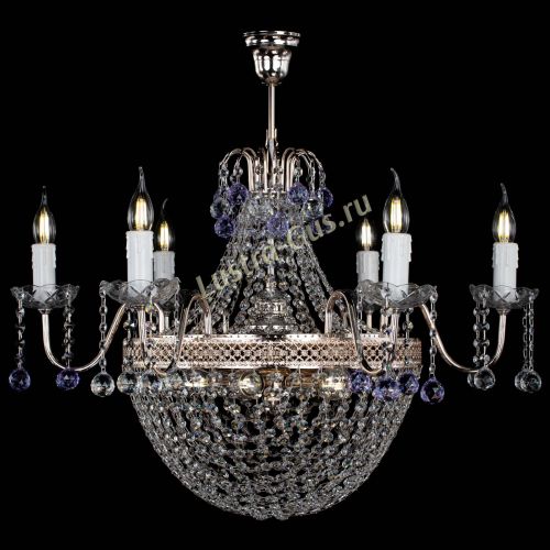 Люстра Елизавета №11 Венеция фиолетовая в Симферополе Гусь Хрустальный