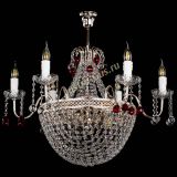 Люстра Елизавета №11 Венеция красная в Симферополе
