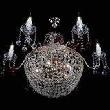 Люстра Елизавета №11 Венеция красная в Симферополе