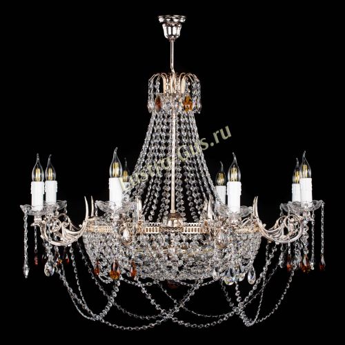 Люстра Елизавета №13 чайная в Симферополе Гусь Хрустальный