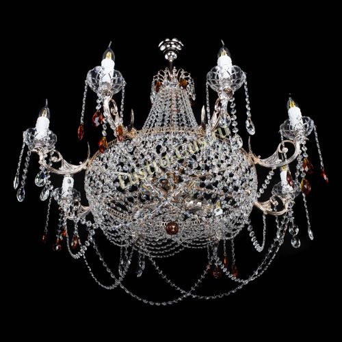 Люстра Елизавета №13 чайная в Симферополе Гусь Хрустальный