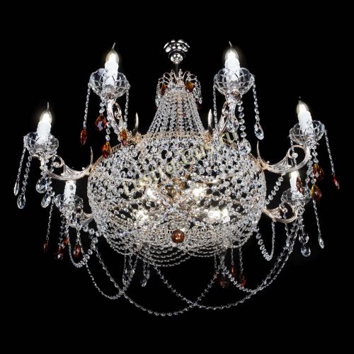 Люстра Елизавета №13 чайная в Симферополе Гусь Хрустальный