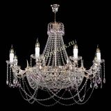 Люстра Елизавета №13 розовая в Симферополе