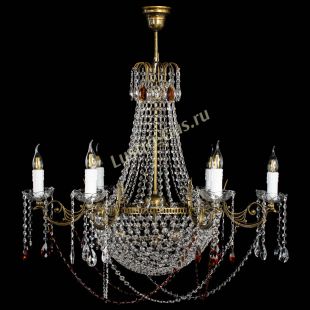  Люстра Елизавета малая №9 под бронзу Чайная