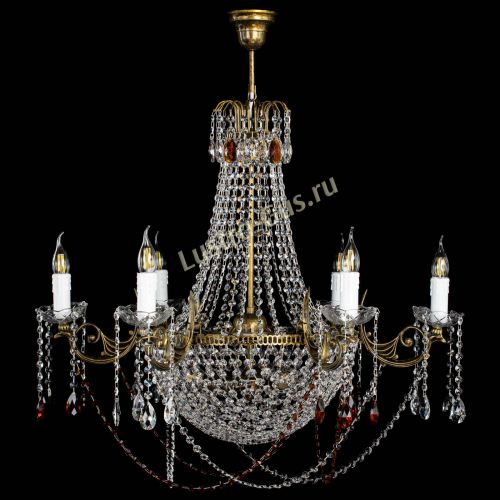 Люстра Елизавета малая №9 под бронзу Чайная в Симферополе Гусь Хрустальный