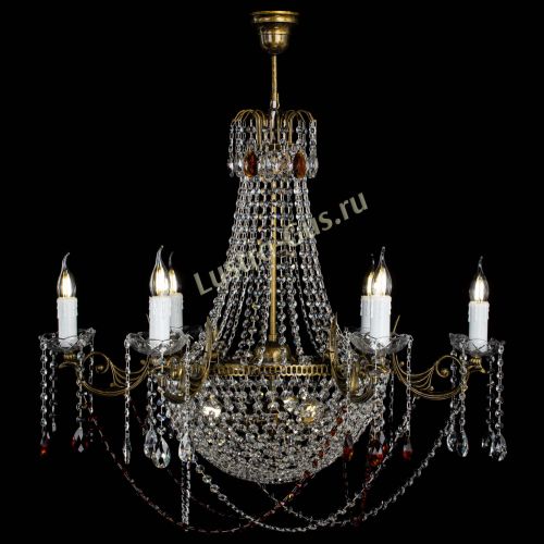 Люстра Елизавета малая №9 под бронзу Чайная в Симферополе Гусь Хрустальный