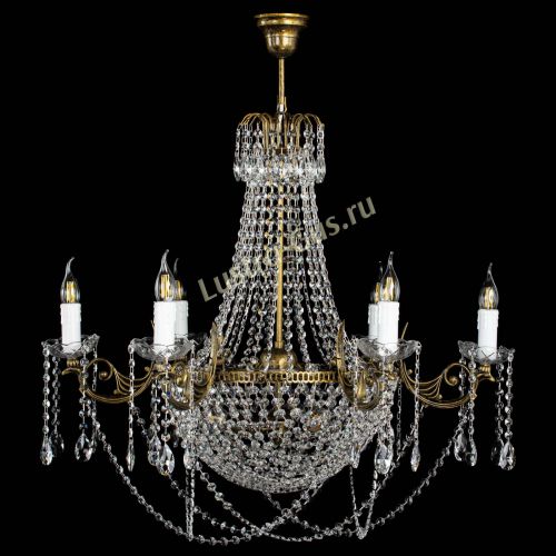 Люстра Елизавета малая №9 под бронзу в Симферополе Гусь Хрустальный