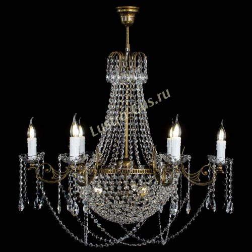 Люстра Елизавета малая №9 под бронзу в Симферополе Гусь Хрустальный
