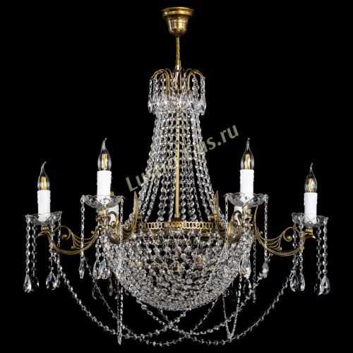 Люстра Елизавета малая №9 под бронзу в Симферополе Гусь Хрустальный