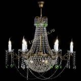 Люстра Елизавета малая №9 под бронзу Зеленая в Симферополе