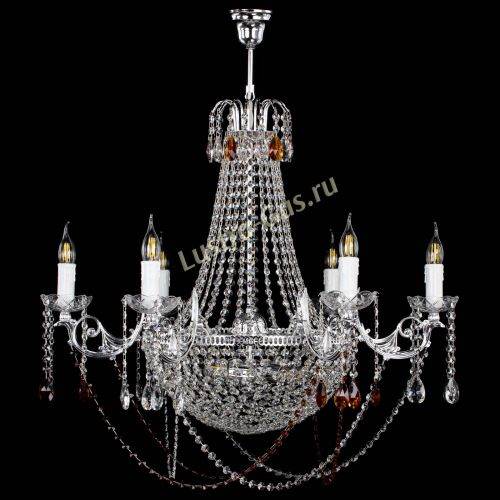Люстра Елизавета малая №9 чайная в Симферополе Гусь Хрустальный