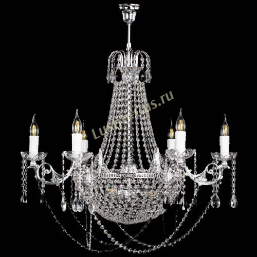 Люстра Елизавета малая №9 черная в Симферополе Гусь Хрустальный