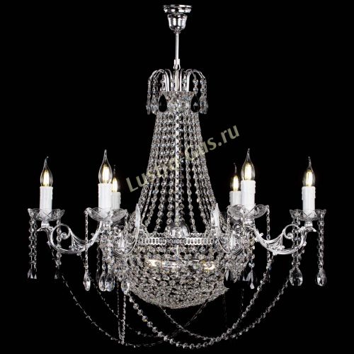 Люстра Елизавета малая №9 черная в Симферополе Гусь Хрустальный