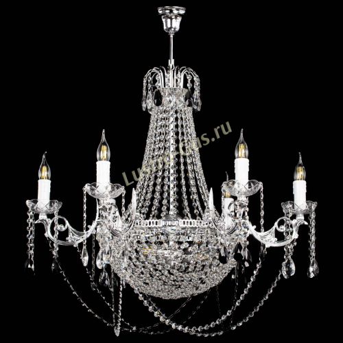 Люстра Елизавета малая №9 черная в Симферополе Гусь Хрустальный