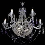 Люстра Елизавета малая №9 фиолетовая в Симферополе