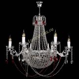 Люстра Елизавета малая №9 красная в Симферополе