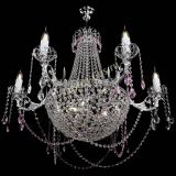 Люстра Елизавета малая №9 розовая в Симферополе