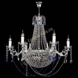 Люстра Елизавета малая №9 синяя в Симферополе