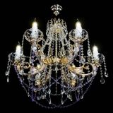 Люстра Елизавета малая Фиолетовая (рожки - металл) в Симферополе