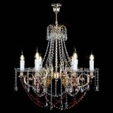 Люстра Елизавета малая Красная (рожки - металл) в Симферополе