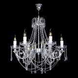 Люстра Елизавета малая в серебре (рожки - металл) в Симферополе