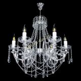 Люстра Елизавета малая в серебре (рожки - металл) в Симферополе