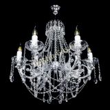 Люстра Елизавета малая в серебре (рожки - металл) в Симферополе