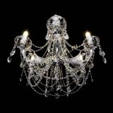 Люстра Елизавета малая в серебре (рожки - металл) в Симферополе