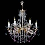 Люстра Елизавета малая Розовая (рожки - металл) в Симферополе