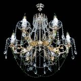 Люстра Елизавета малая Зеленая (рожки - металл) в Симферополе