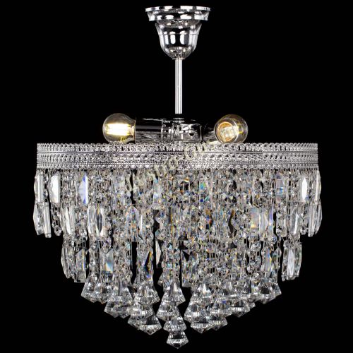 Люстра Флоренция №3 пластинка конус в Симферополе Гусь Хрустальный