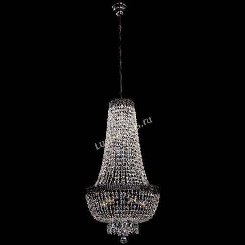Люстра Флоренция №5 Купол черная удлиненная в Симферополе Гусь Хрустальный