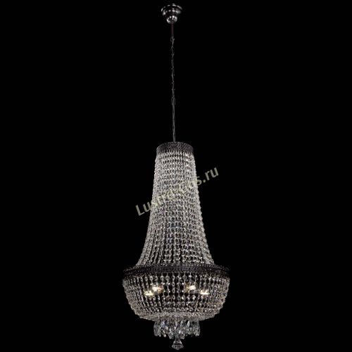 Люстра Флоренция №5 Купол черная удлиненная в Симферополе Гусь Хрустальный