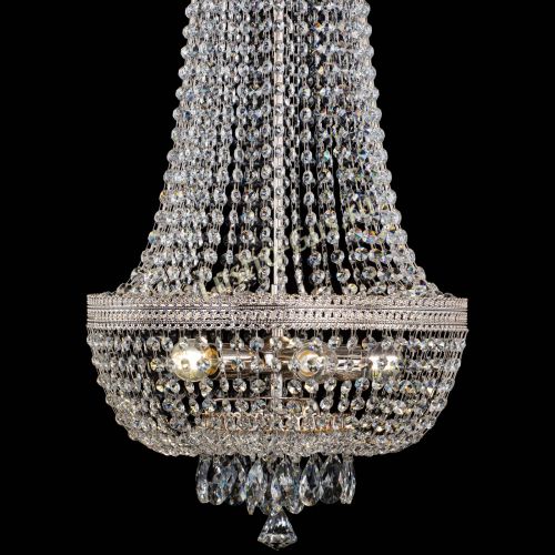 Люстра Флоренция №5 Купол длинный с подвесом в Симферополе Гусь Хрустальный