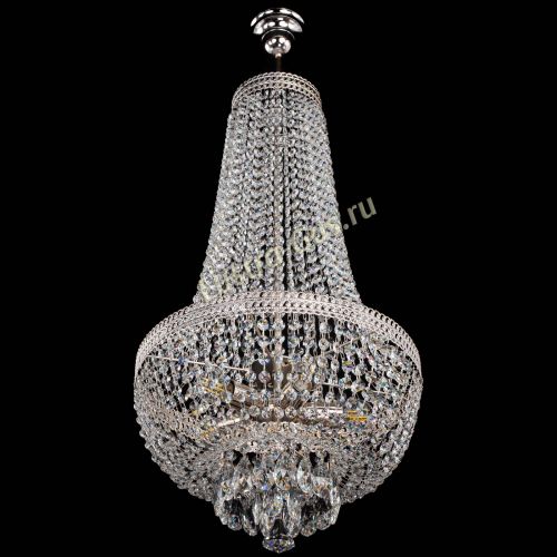 Люстра Флоренция №5 Купол длинный с подвесом в Симферополе Гусь Хрустальный